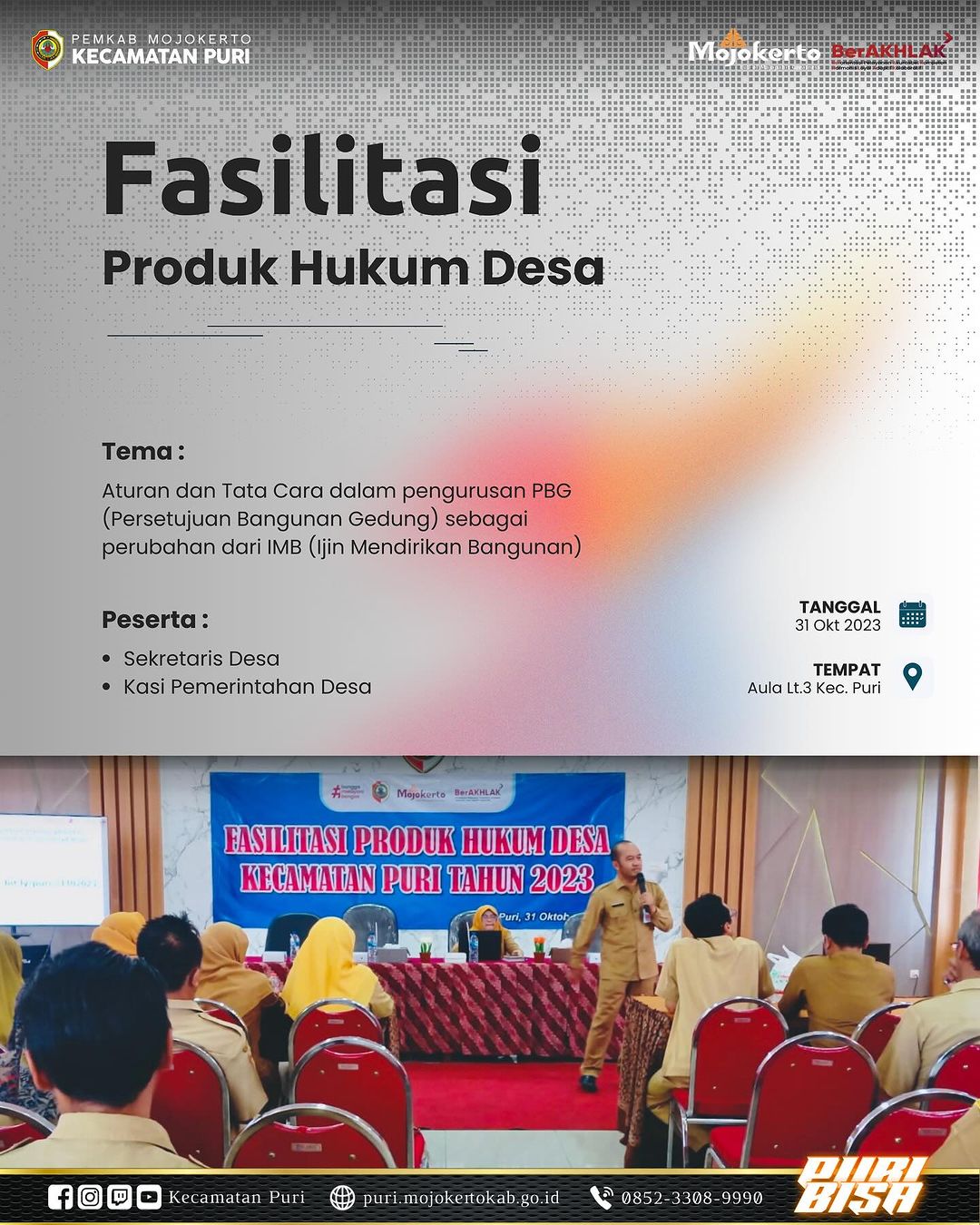Fasilitasi Produk Hukum Desa